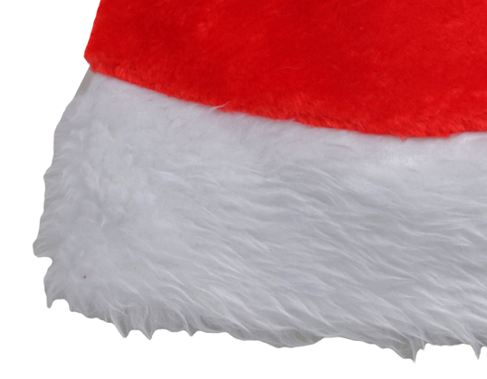 rubies-weihnachtsm-tze-luxe-erwachsene-rot-nikolausm-tze image 3