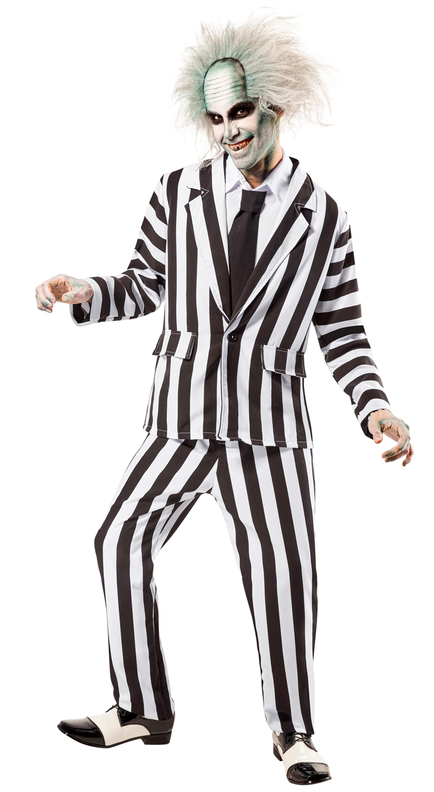 rubie-s-deluxe-beetlejuice-kost-m-herren-xl-schwarz-wei image 1