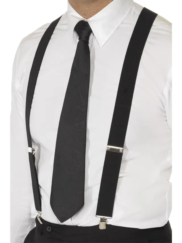 smiffys-fever-hosentr-ger-schwarz-elastisch-20er image 1