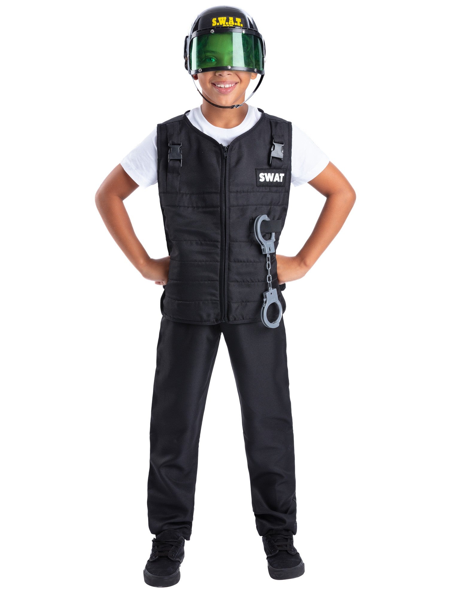 smiffys-fever-swat-kost-m-kinder-weste-hut-small-4-6-jahre image 4
