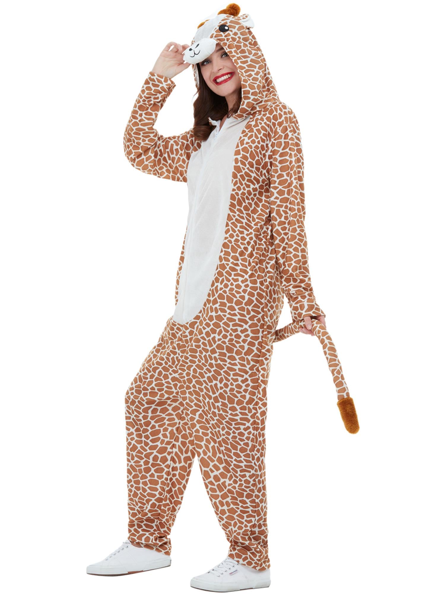 smiffys-fever-giraffe-kost-m-braun-overall-m-unisex image 3