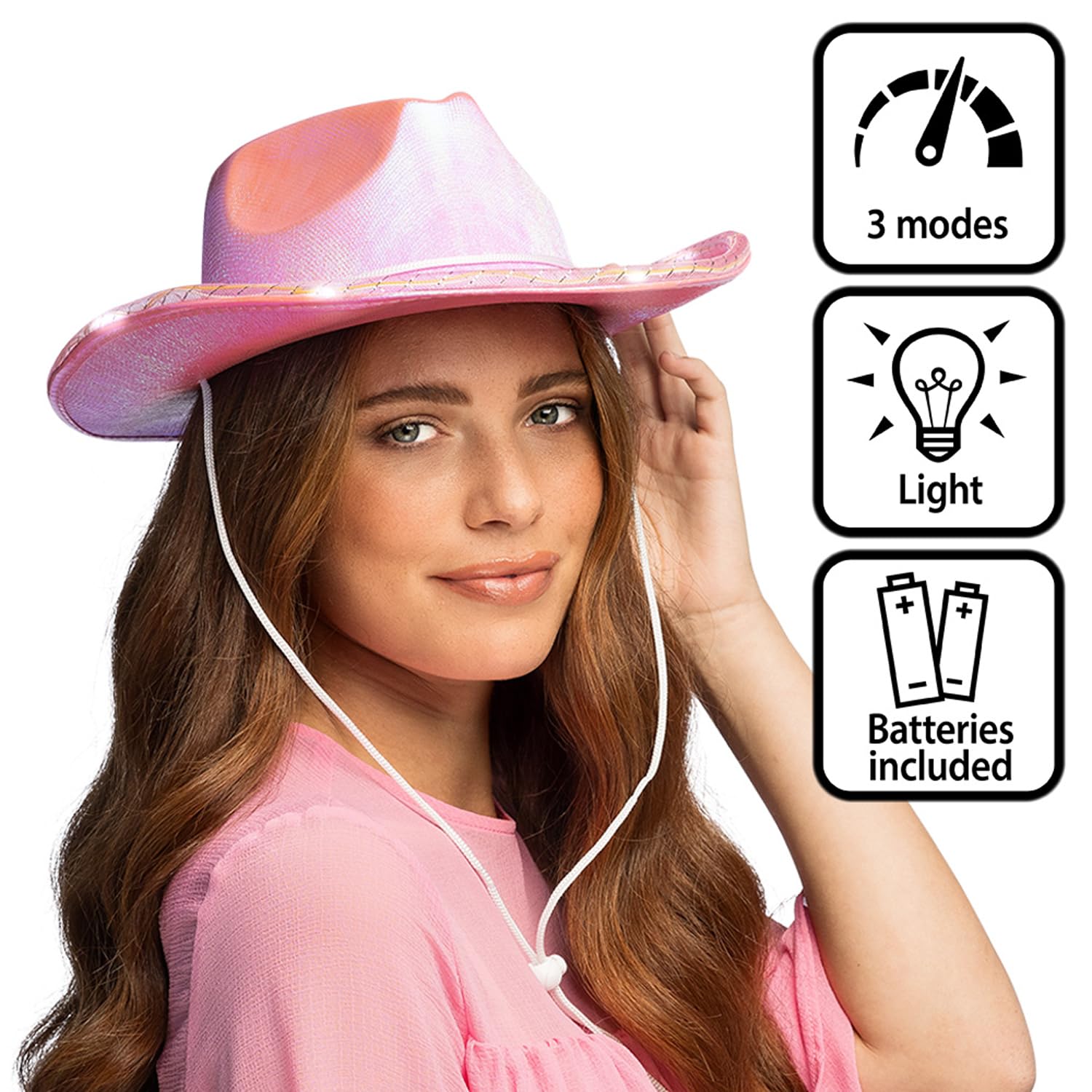 boland-pearl-led-cowboyhut-58-cm-leuchtend image 2
