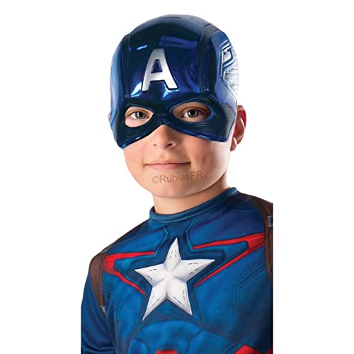 rubie-s-deluxe-captain-america-maske-kinder-one-size-blau image 5