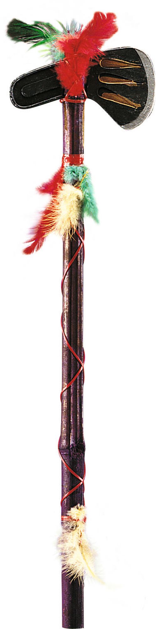 rubies-tomahawk-spielzeug-plastik-mit-federn-indianer image 1