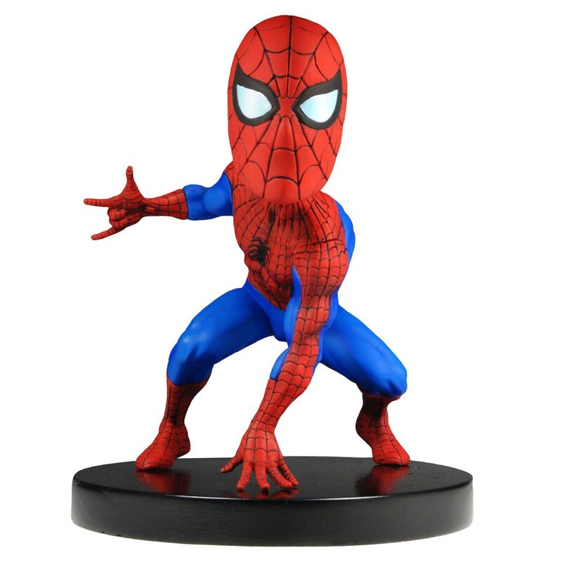 rubies-figurine-head-knocker-spider-man-wackelfigur-13-cm-resin image 1