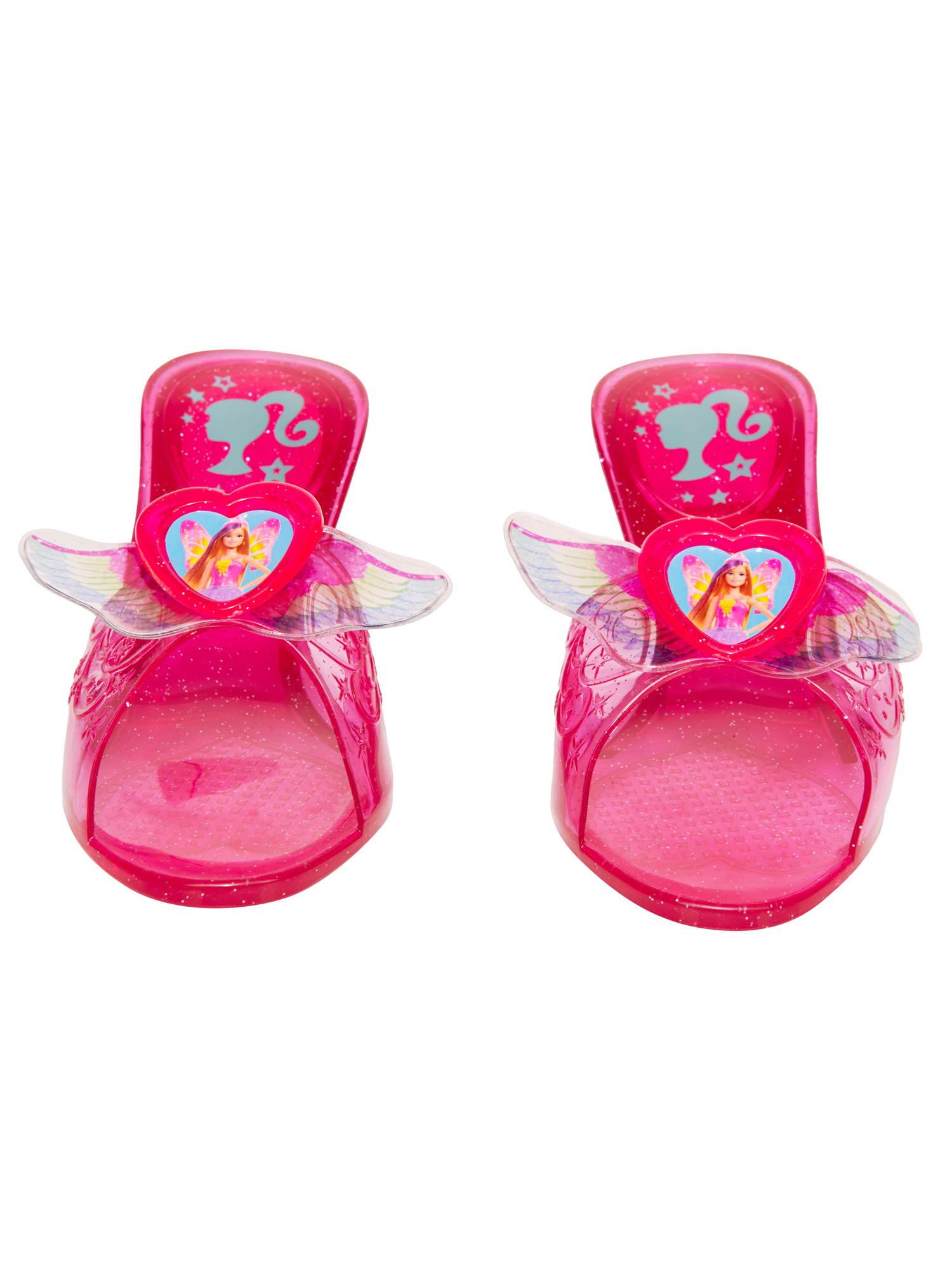 rubies-barbie-mules-schuhe-m-dchen-rosa-herz image 3