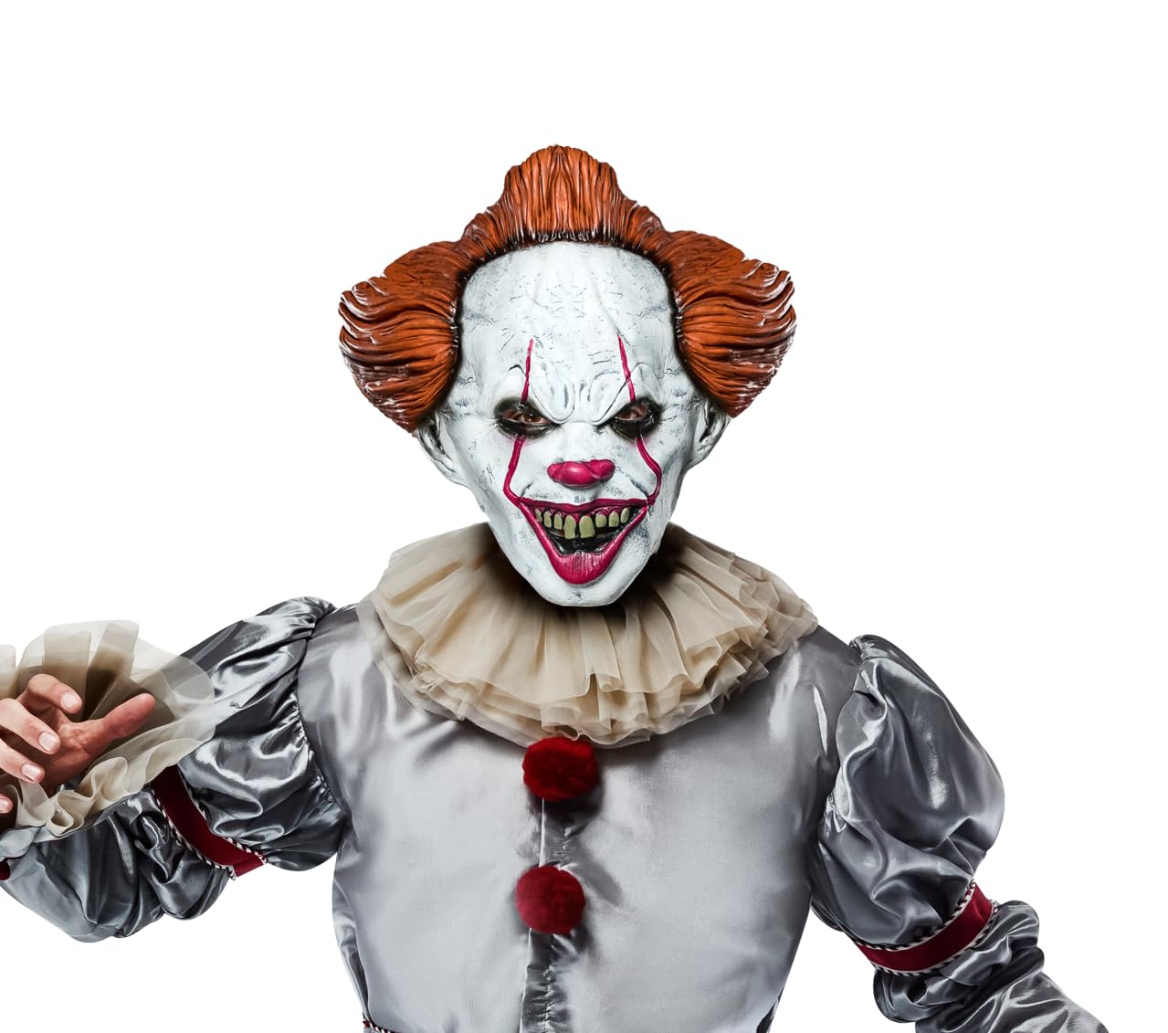 rubie-s-deluxe-pennywise-maske-erwachsene-vinyl-einheitsgr-e image 1