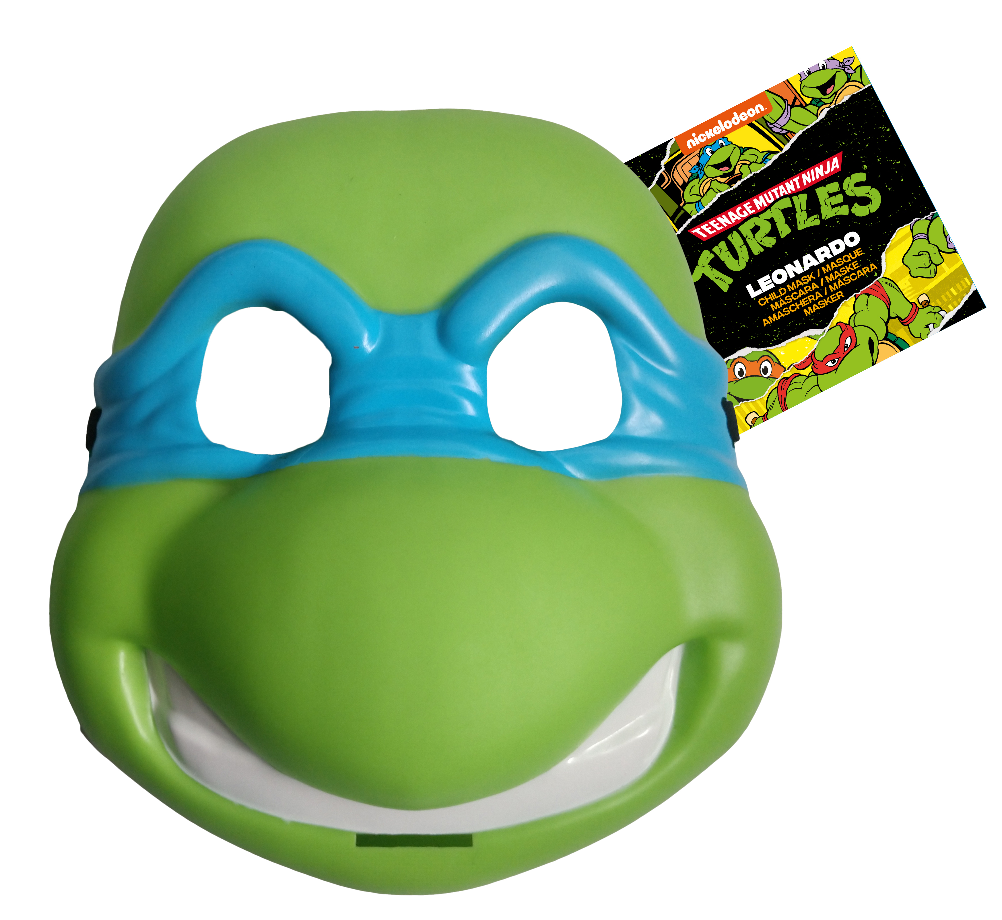 rubies-leonardo-tmnt-maske-kinder-ninja-turtles-blau image 2