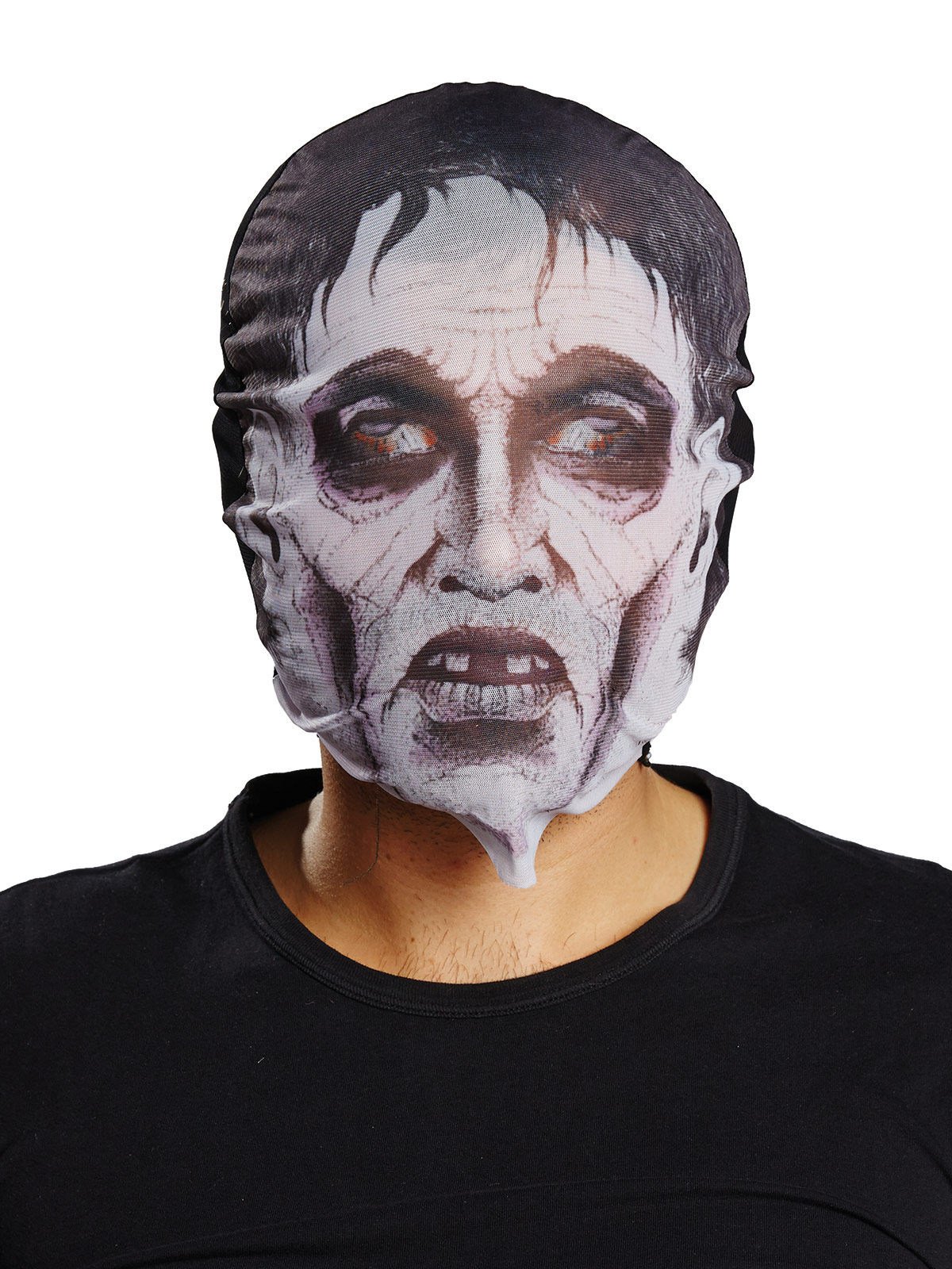 rubies-deluxe-zombie-maske-halloween-karneval image 1
