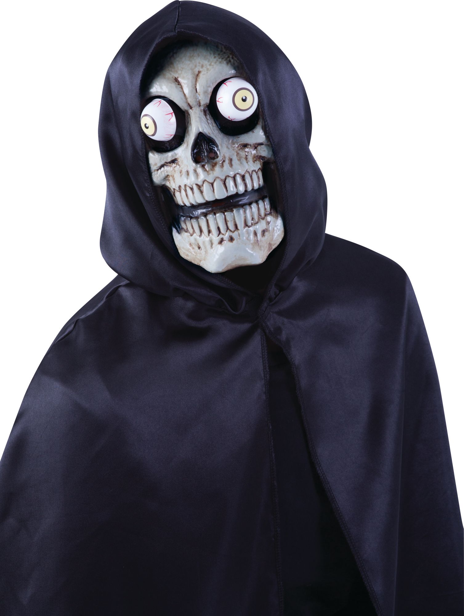 rubies-skelett-halbmaske-pvc-glotzaugen image 1