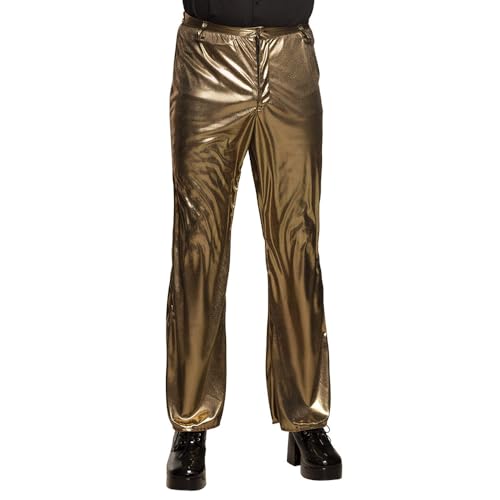 boland-disco-hose-herren-70er-gold-m-l-schlaghose image 5