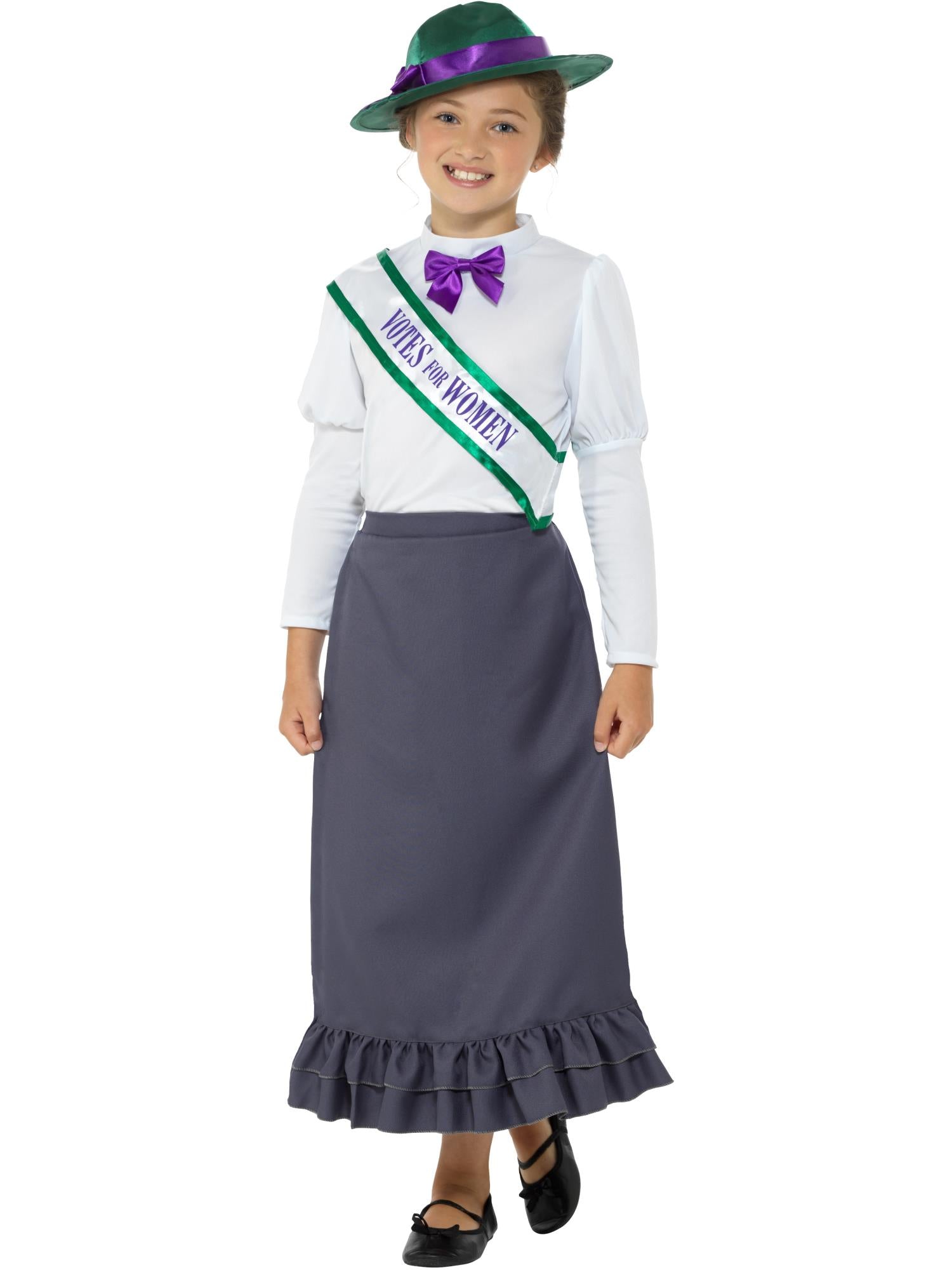 smiffys-fever-suffragette-kost-m-grau-7-9-j image 1