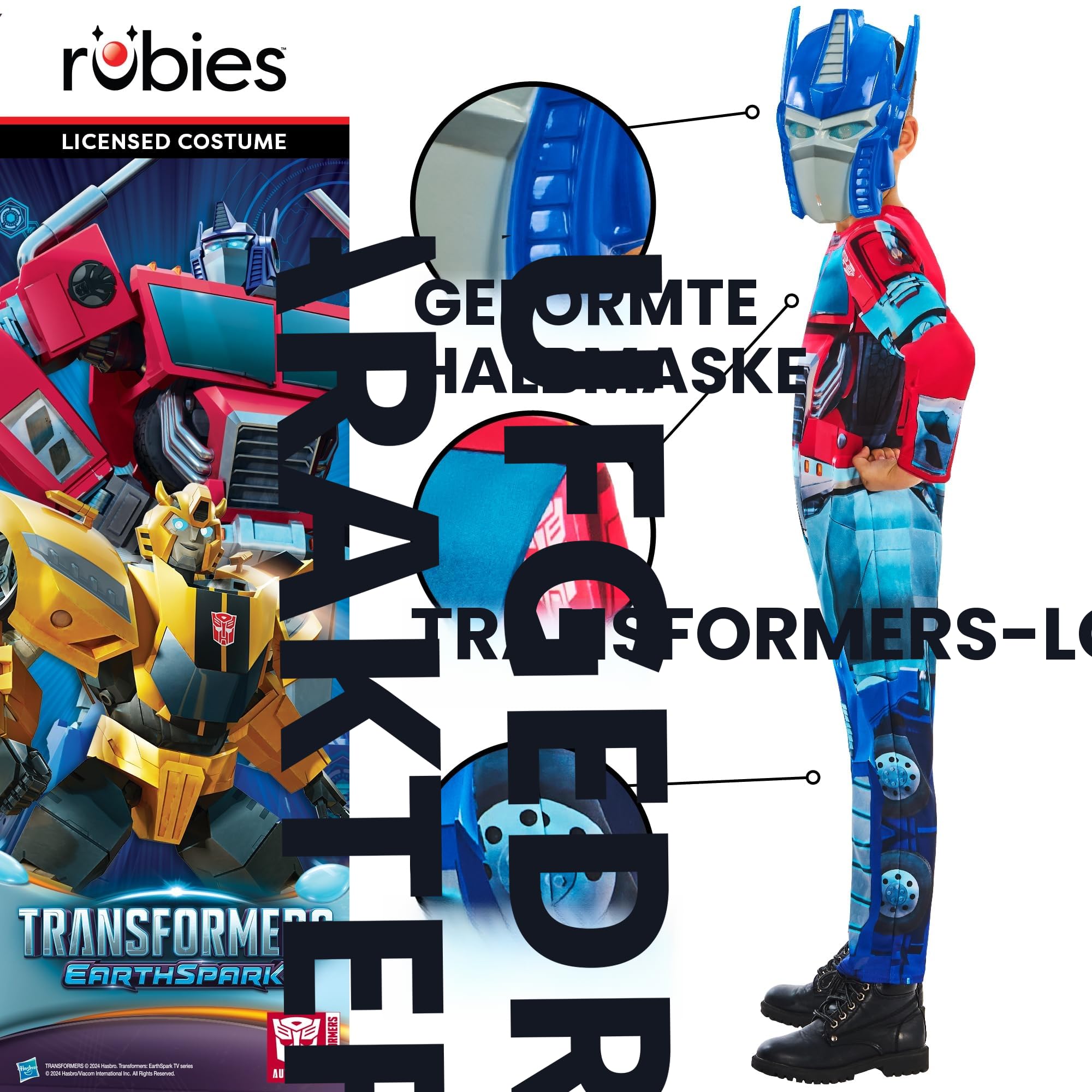 rubie-s-deluxe-optimus-prime-kinderkost-m-7-8-jahre-roboter image 3