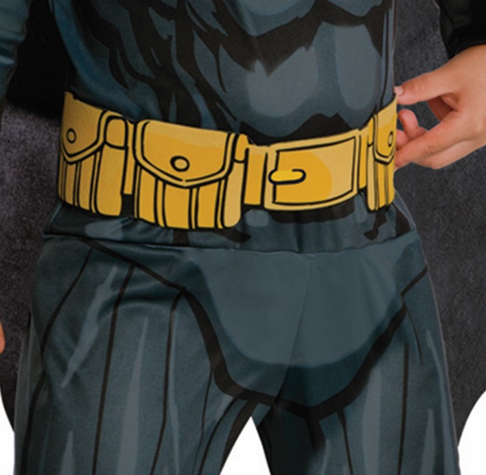 rubies-batman-schwarz-gelb-klassik-kost-m-mit-cape image 6