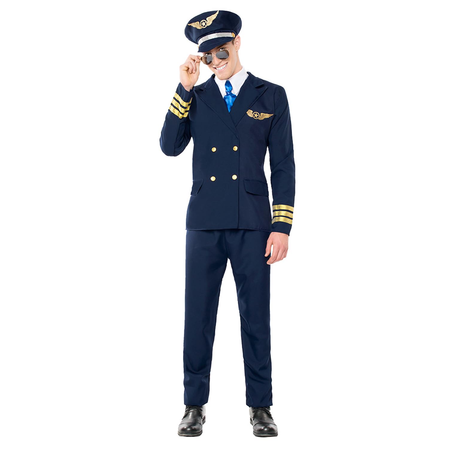 boland-pilot-orville-kost-m-herren-m-l-mit-m-tze image 1