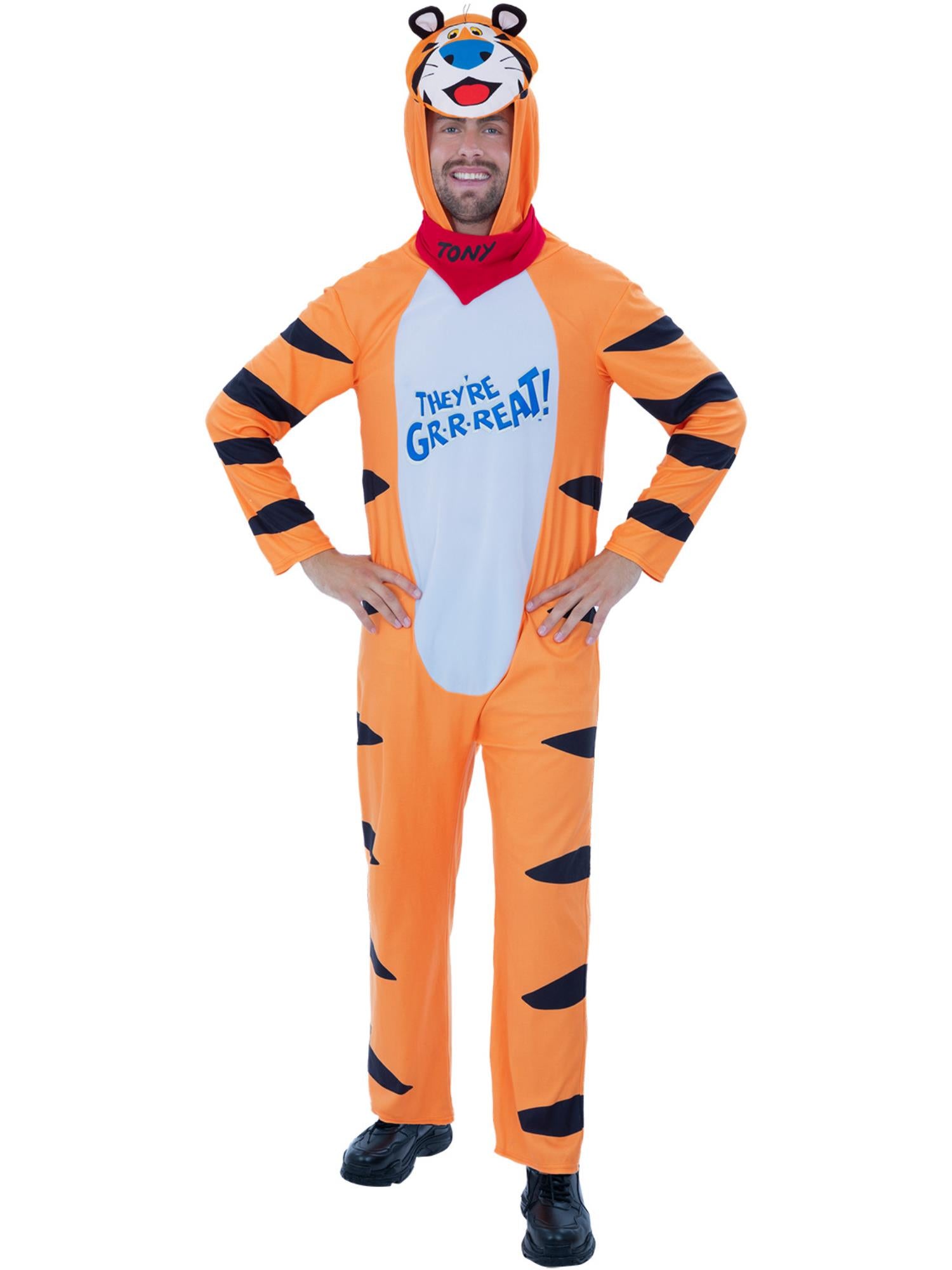 smiffys-fever-tony-tiger-herrenkost-m-orange-gr-l image 4