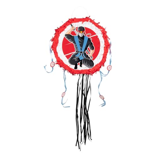 boland-ninja-pinata-rund-35-cm-zum-bef-llen image 5