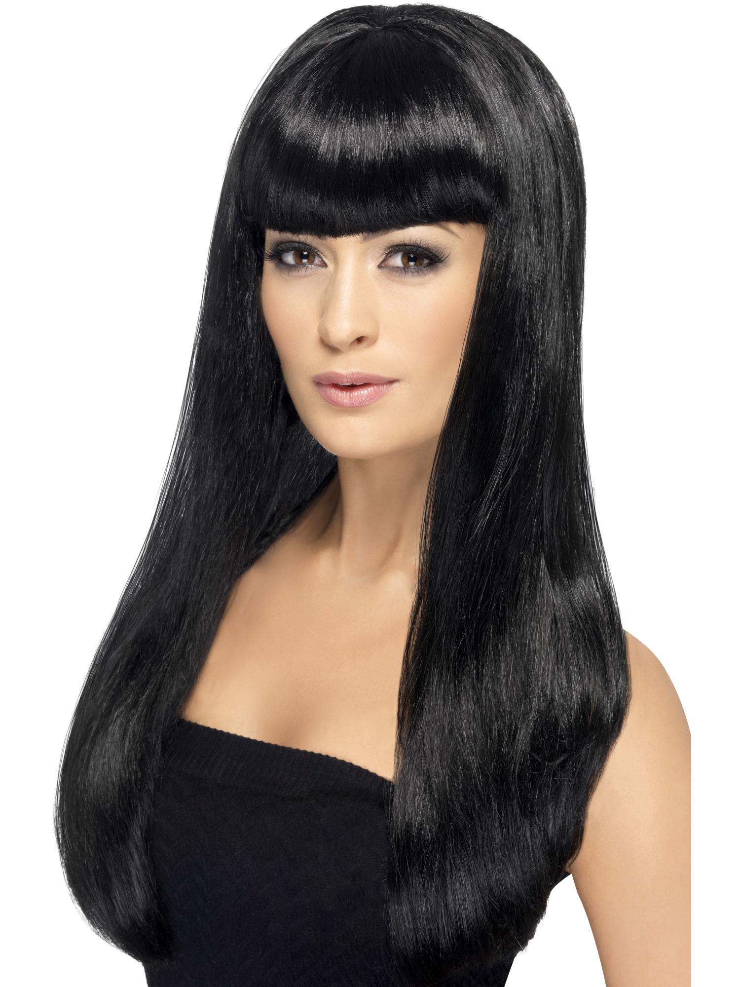 smiffys-fever-babelicious-per-cke-blond-lang-mit-pony image 1