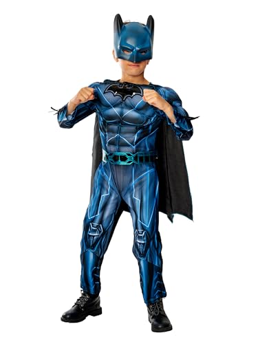 rubie-s-deluxe-batman-bat-tech-kost-m-kinder-mit-maske-umhang image 2