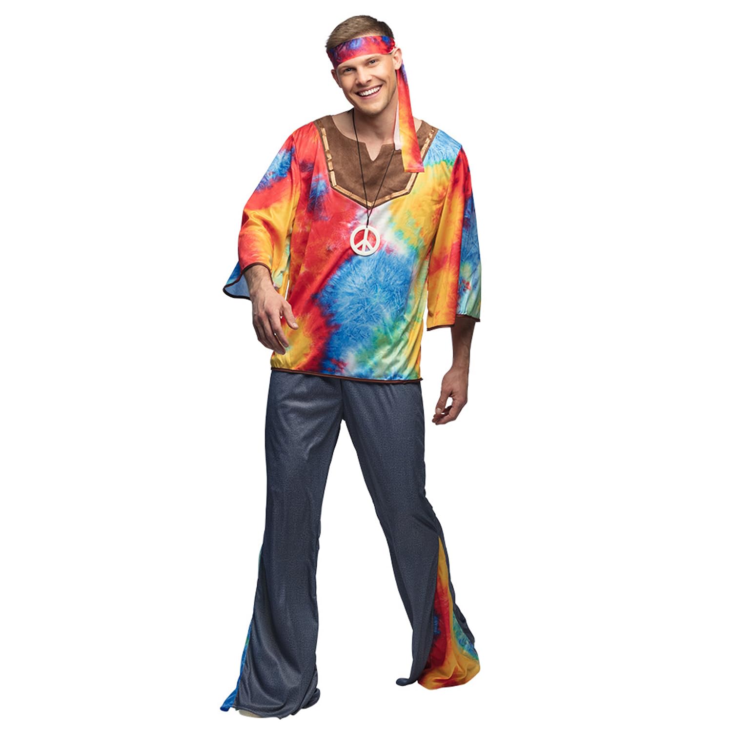 boland-hippie-kost-m-erwachsene-50-52-70er-fasching image 1