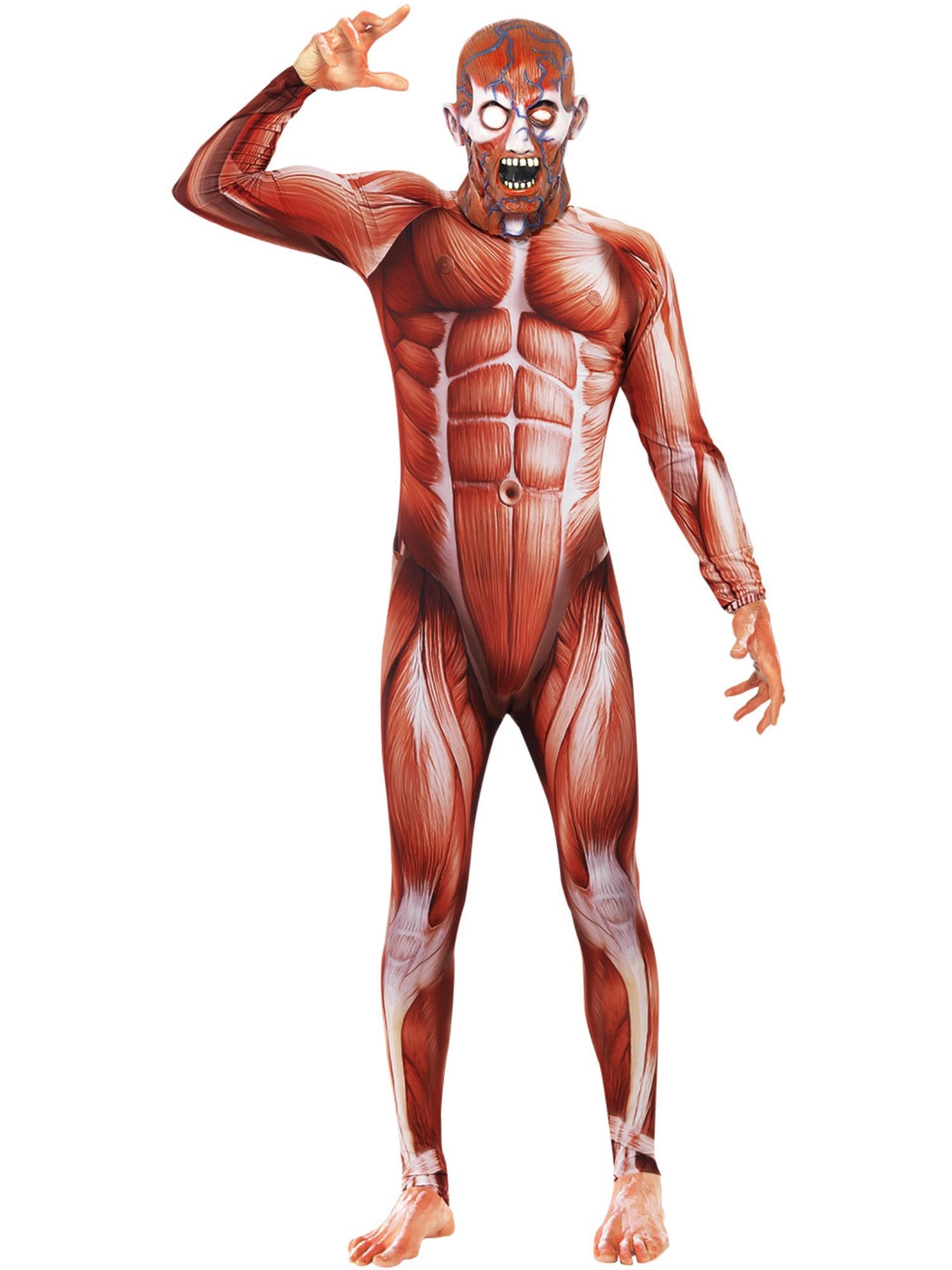 smiffys-fever-anatomy-man-kost-m-herren-m-rot-ganzk-rper image 4
