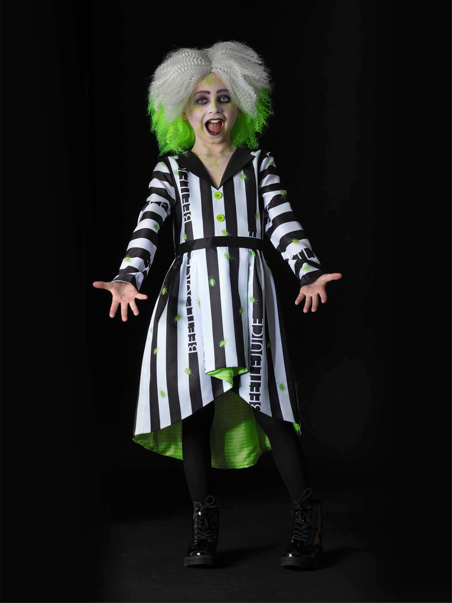 smiffys-beetlejuice-m-dchen-kost-m-kleid-gestreift image 4