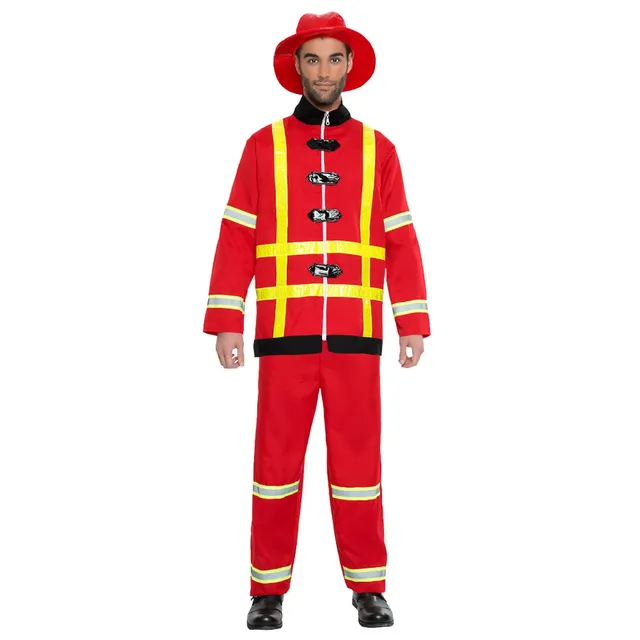 boland-feuerwehrmann-kost-m-herren-3-teilig-feuerwehr-xl image 1