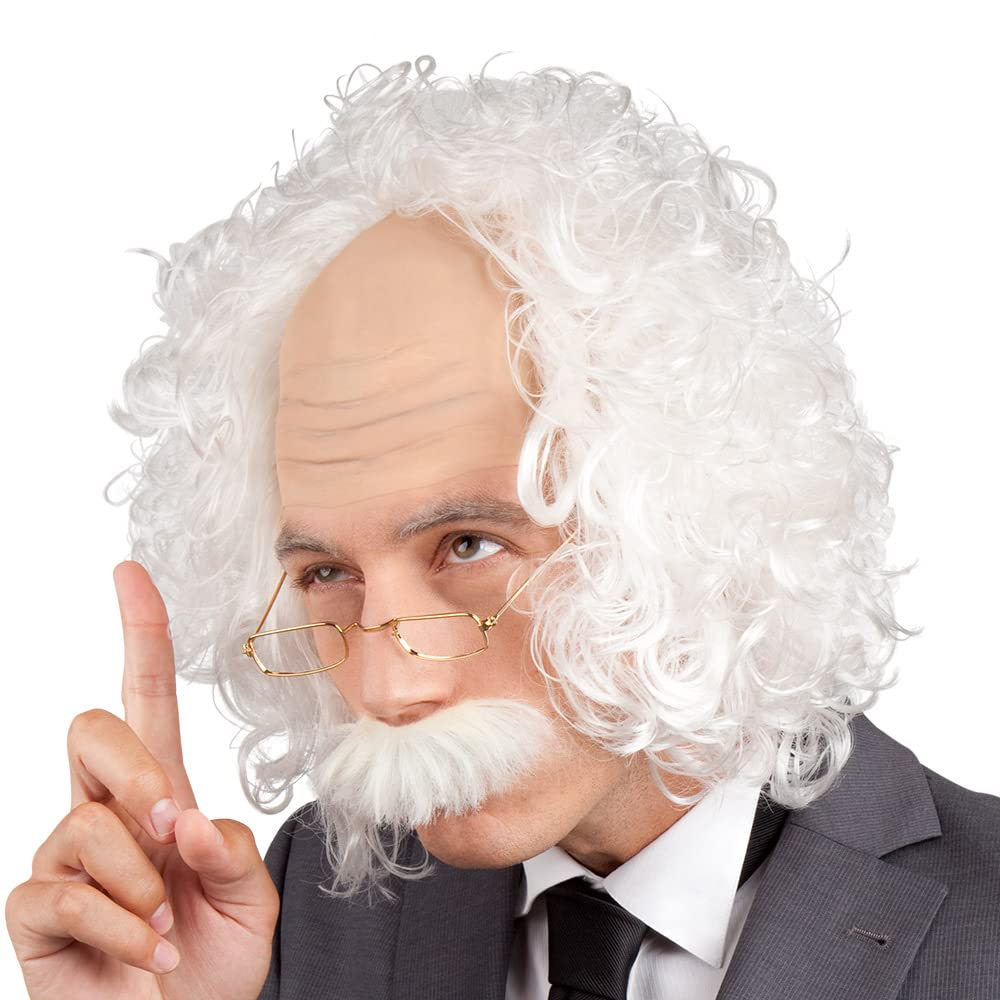 boland-wigs-professor-per-cke-wei-mit-schnurrbart image 1