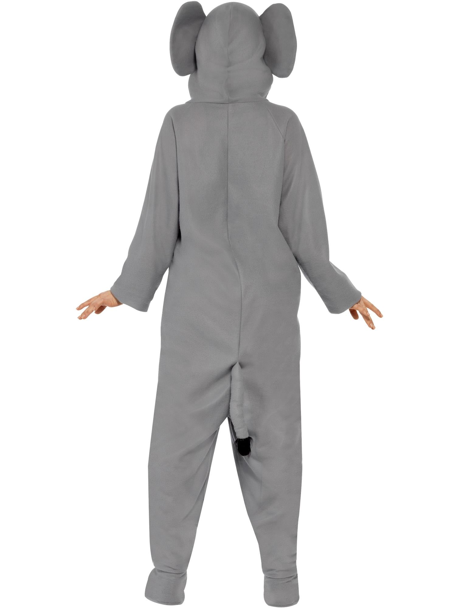 smiffys-fever-elefant-kost-m-overall-grau-mit-r-ssel-m image 2
