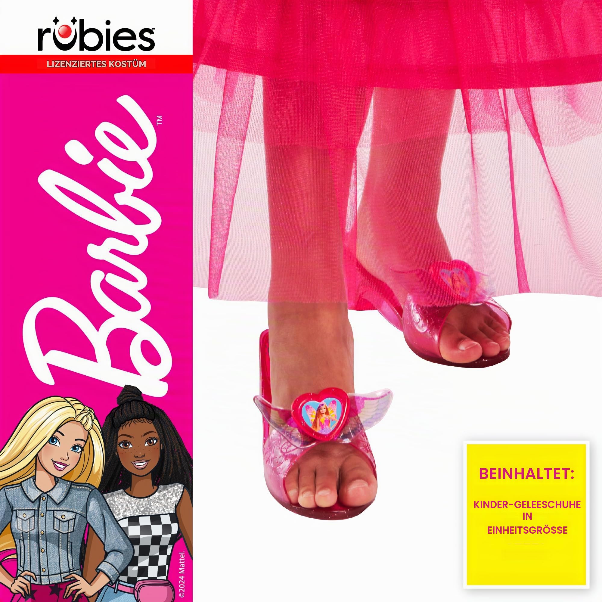 rubie-s-deluxe-barbie-jelly-schuhe-kinder-einheitsgr-e-rosa image 2