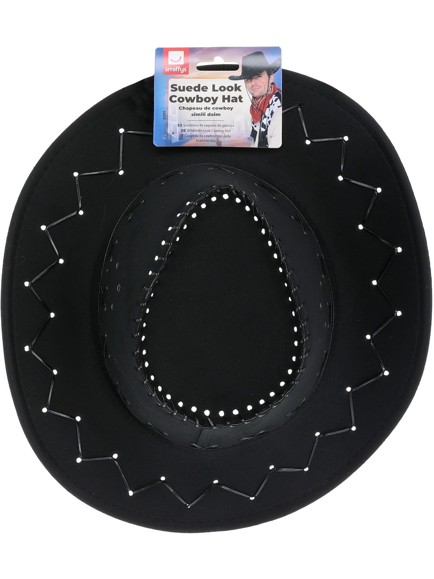 smiffys-fever-cowboyhut-wildlederoptik-schwarz-einheitsgr-e image 2