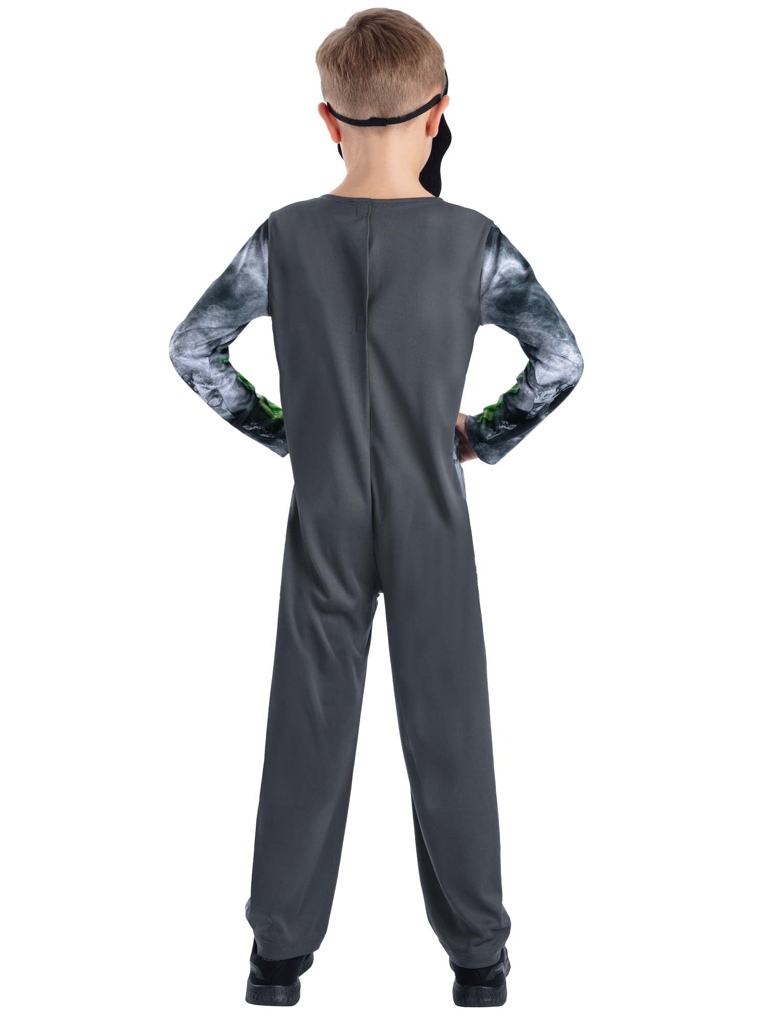 smiffys-fever-glow-skelett-kost-m-jungen-7-9-maske image 2