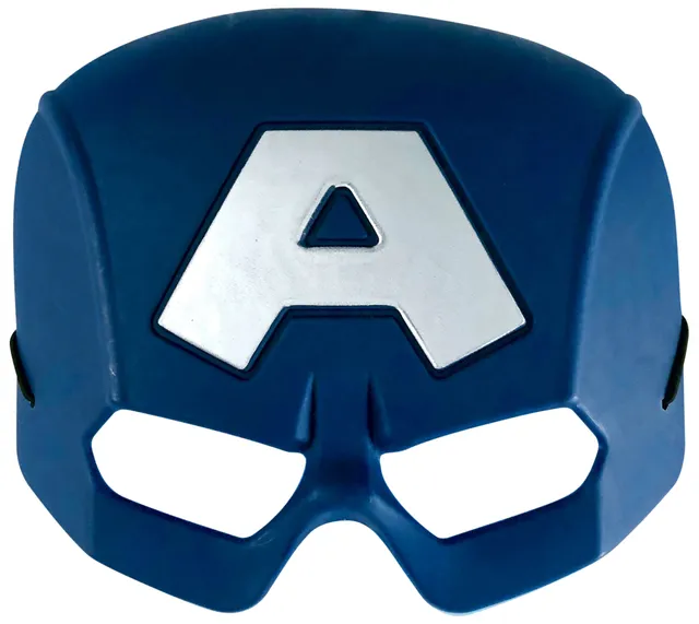 rubies-captain-america-maske-kunststoff-mit-gummiband image 1