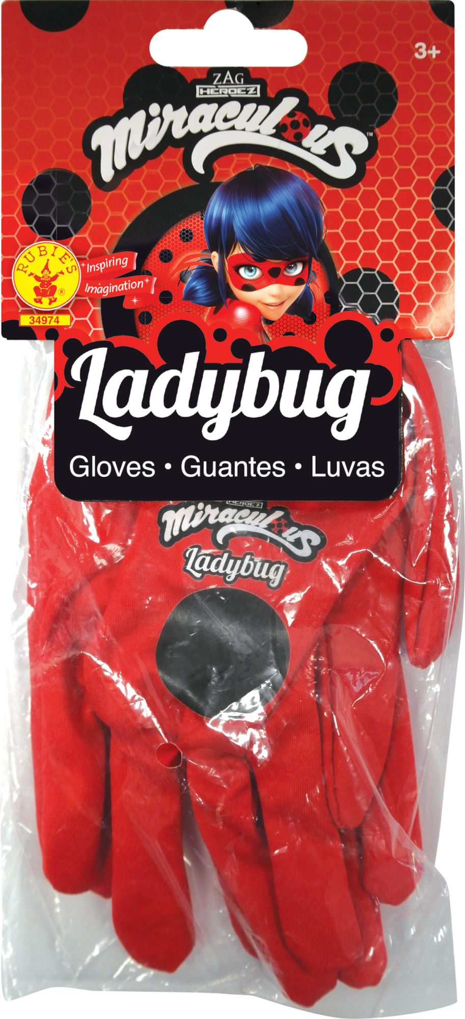 rubies-miraculous-ladybug-handschuhe-rot-mit-punkten-paar image 3