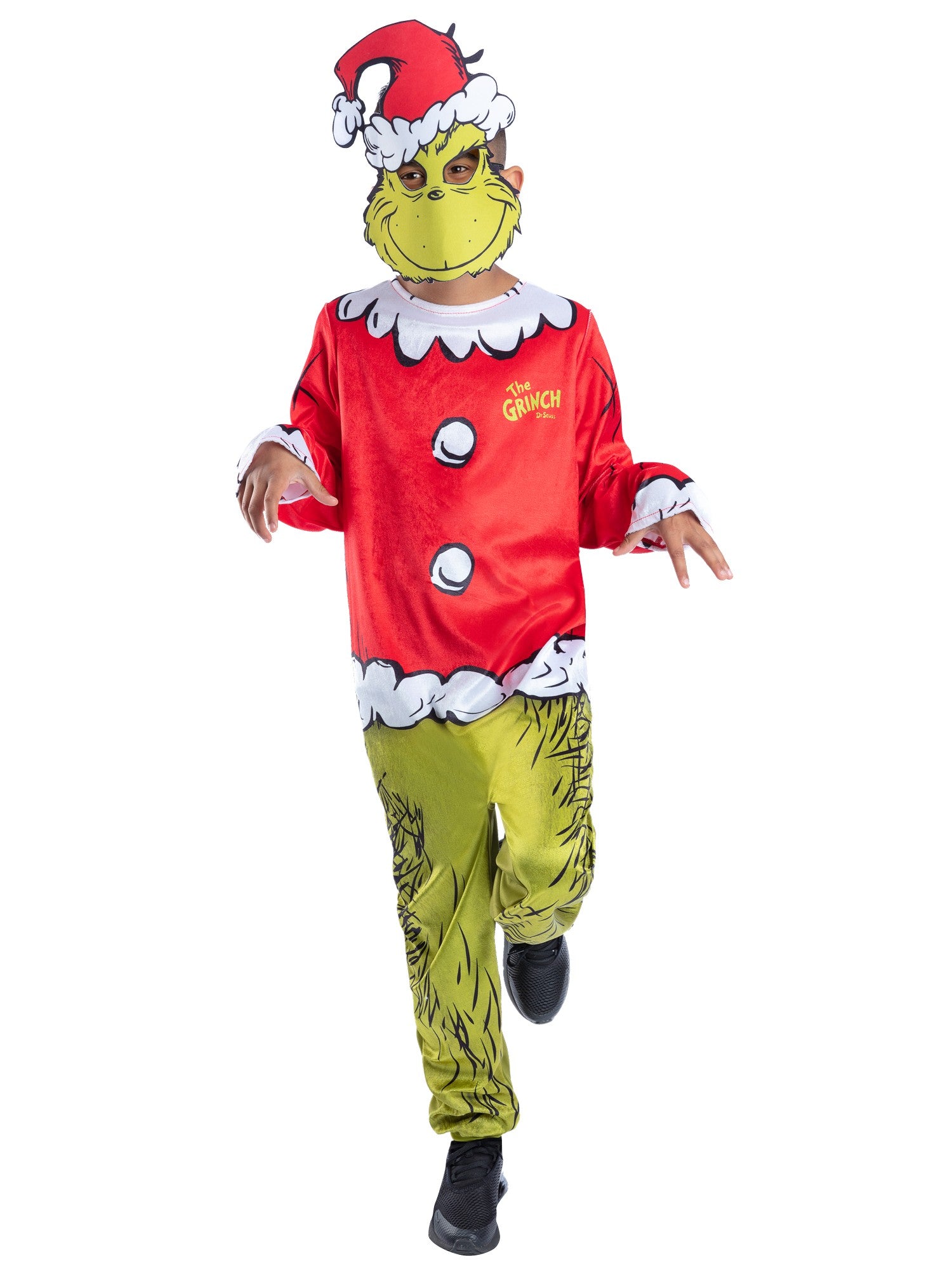smiffys-fever-grinch-santa-kost-m-kinder-jumpsuit image 4