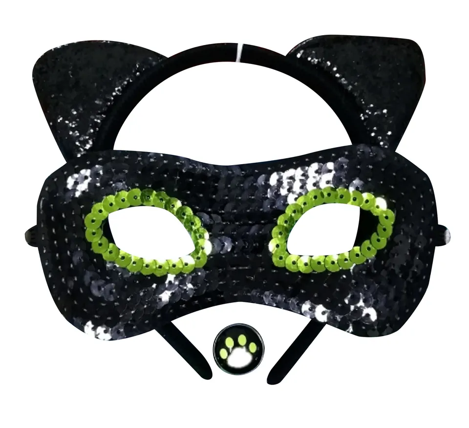rubies-katze-accessoire-set-schwarz-3-teilig image 1