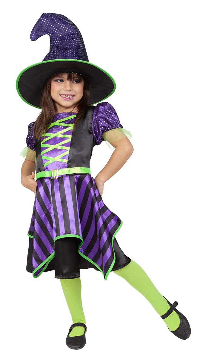 rubie-s-deluxe-stregas-hexenkost-m-m-dchen-kleid-mit-hut image 5
