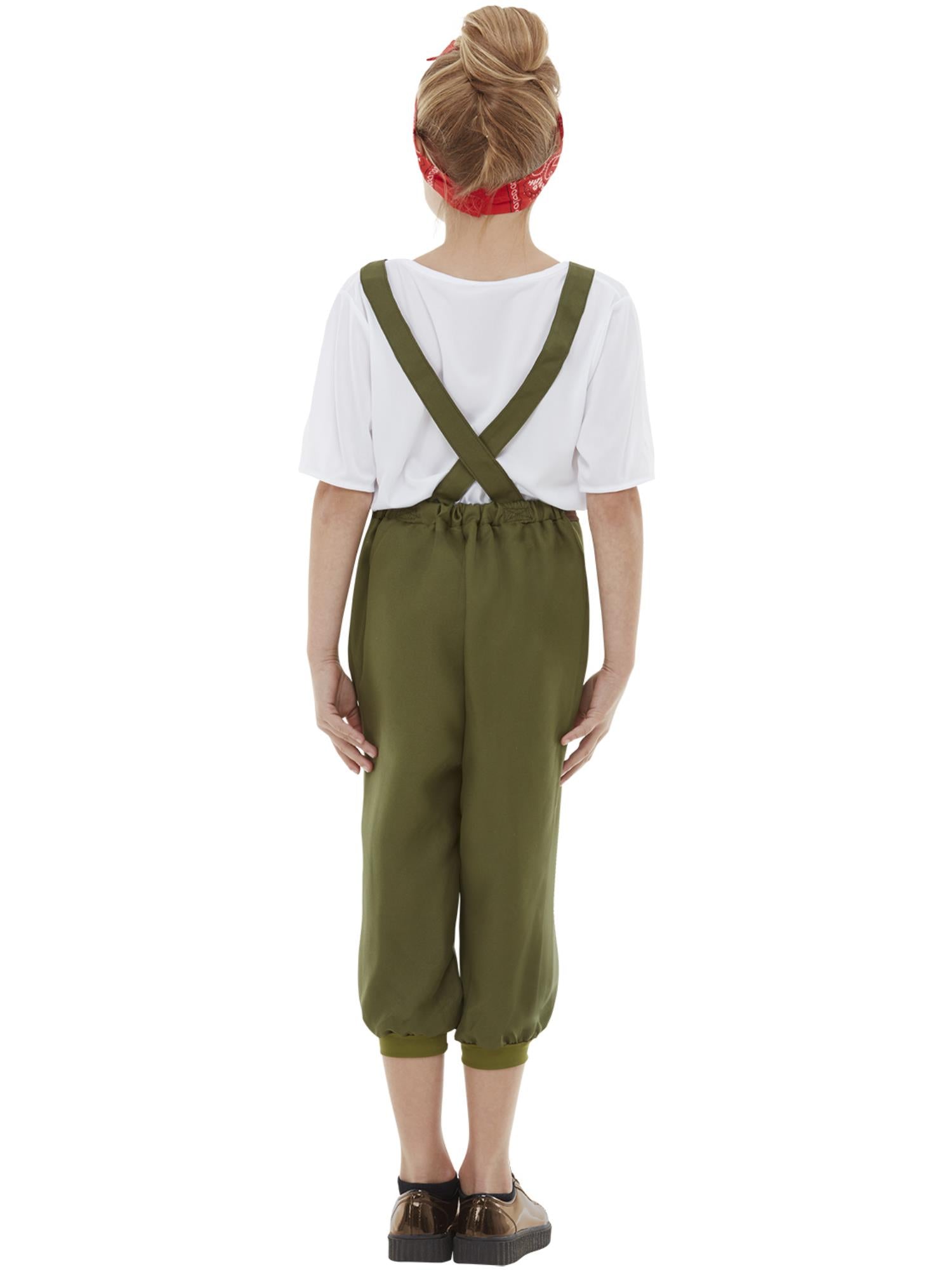 smiffys-fever-land-girl-kost-m-gr-n-m-7-9-jahre image 2