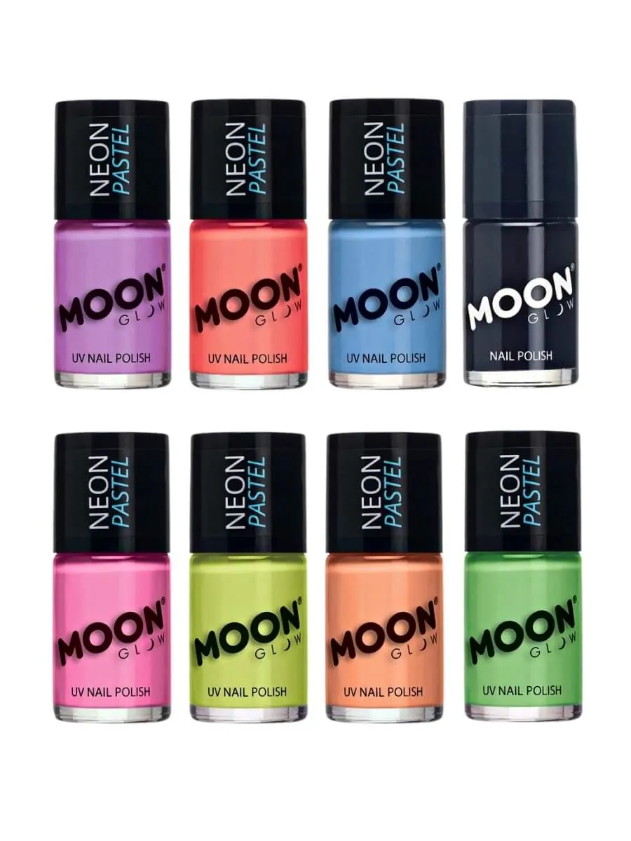 smiffys-makeup-fx-moon-glow-nagellack-uv-schwarz-14ml image 1