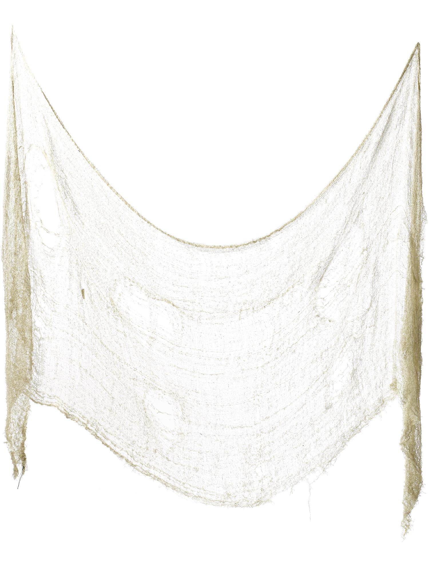 smiffys-fever-creepy-cloth-deko-creme-75x300-cm image 1