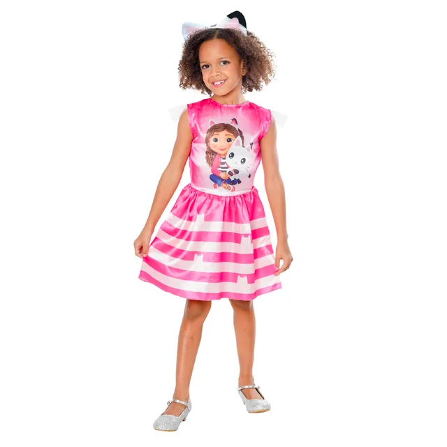 rubie-s-deluxe-gabby-dollhouse-kost-m-m-dchen-kleid-stirnband image 1