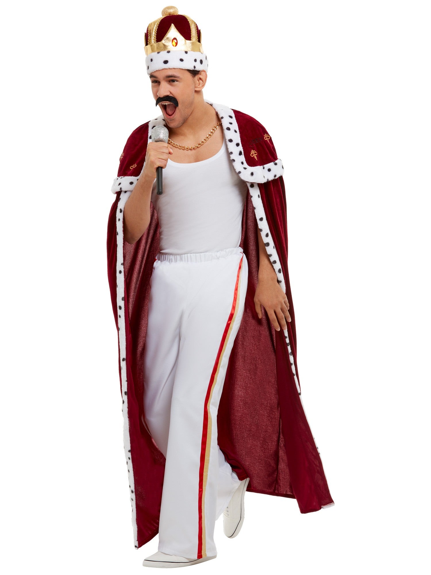 smiffys-fever-queen-deluxe-royal-kost-m-herren-m-burgund-38-40 image 1