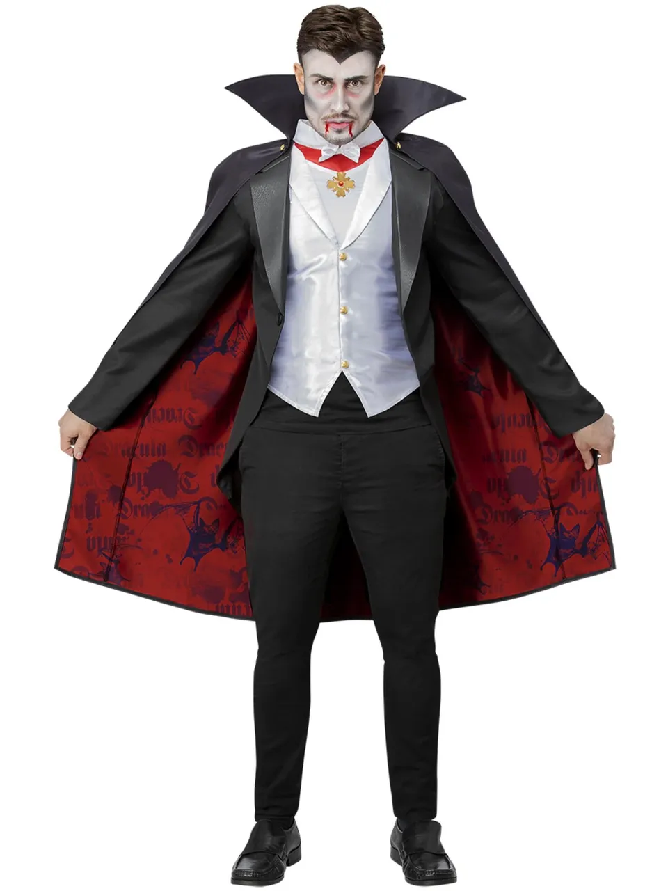 smiffys-fever-dracula-kost-m-herren-schwarz-gr-m-l image 1