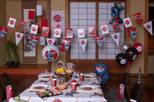 boland-ninja-banner-30x100-cm-polyester-mottoparty-deko image 5