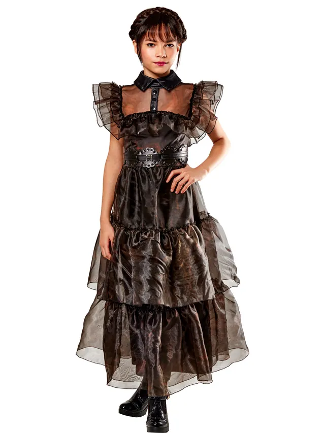 rubies-mercredi-addams-ballkleid-luxe-schwarz-t-ll image 1
