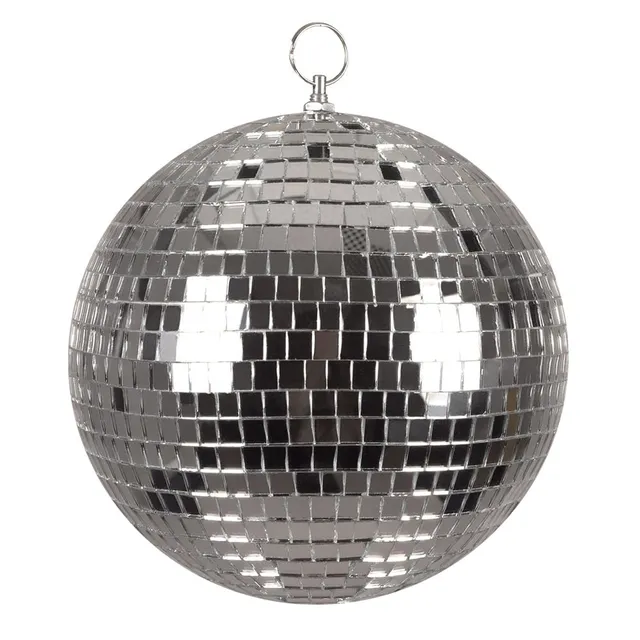 boland-discokugel-silber-20-cm-disco-fever-h-ngedeko-party image 1