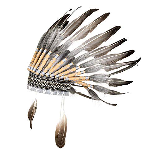 boland-headwear-indianer-kopfschmuck-federn-perlen image 7