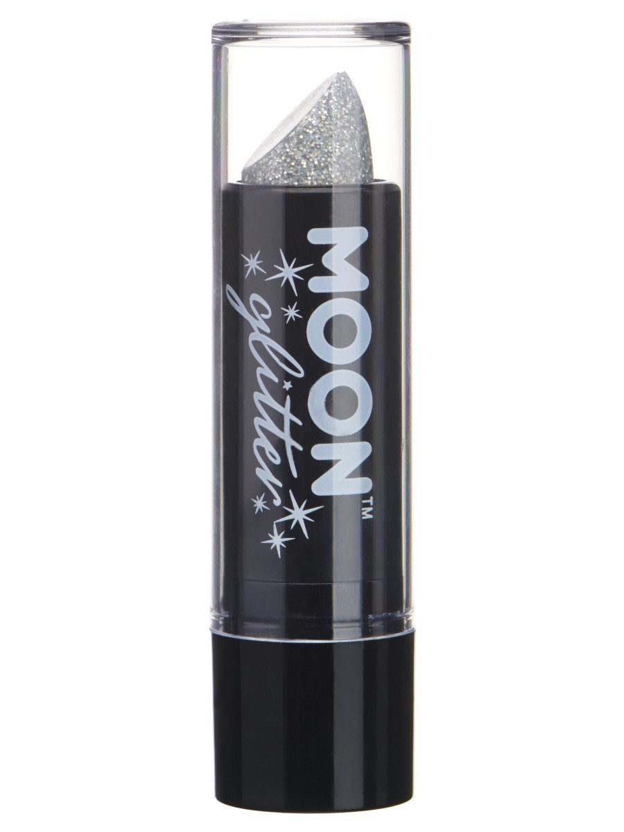 smiffys-makeup-fx-moon-glitter-lippenstift-silber-holo image 2