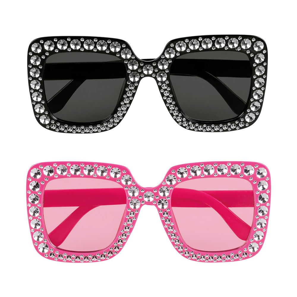 boland-accessories-partybrille-2-st-ck-bling-bling-ohne-sehst-rke image 1