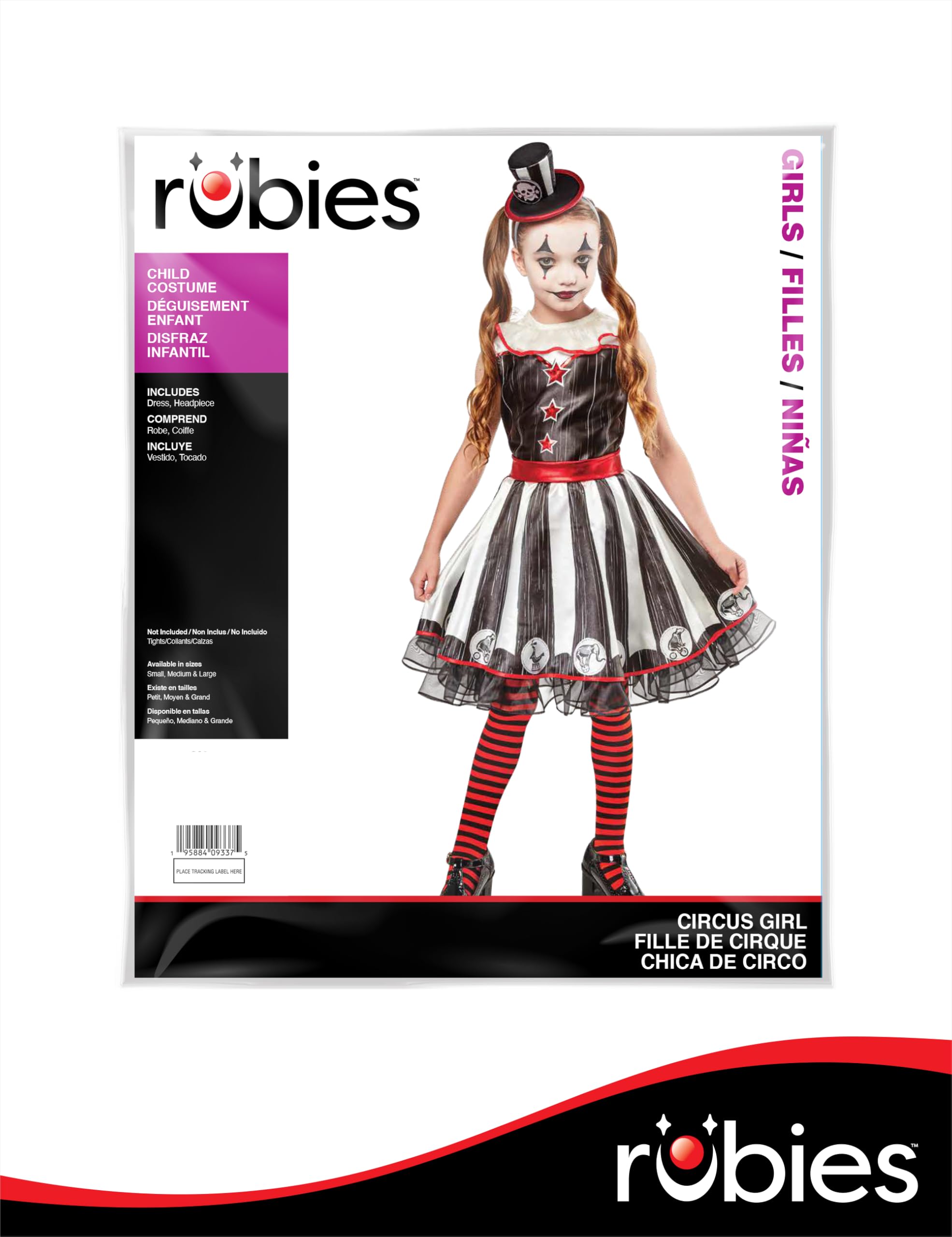 rubie-s-deluxe-zirkusm-dchen-kost-m-m-dchen-kleid-kopfbed image 7